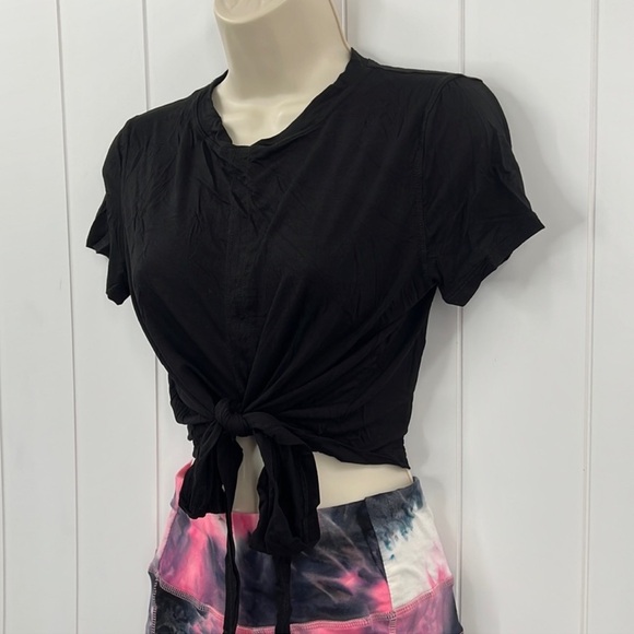 Bike Shorts W/Pockets Tie Dye Lightweight Soft Stretch - Picture 3 of 3